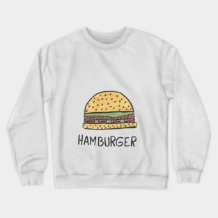 Hamburger Crewneck Sweatshirt